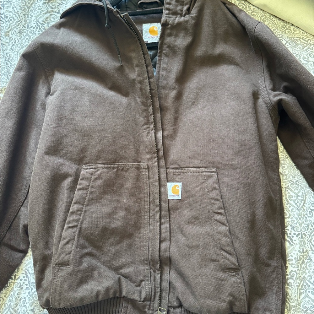 Carhartt Quilted Brown Jacket